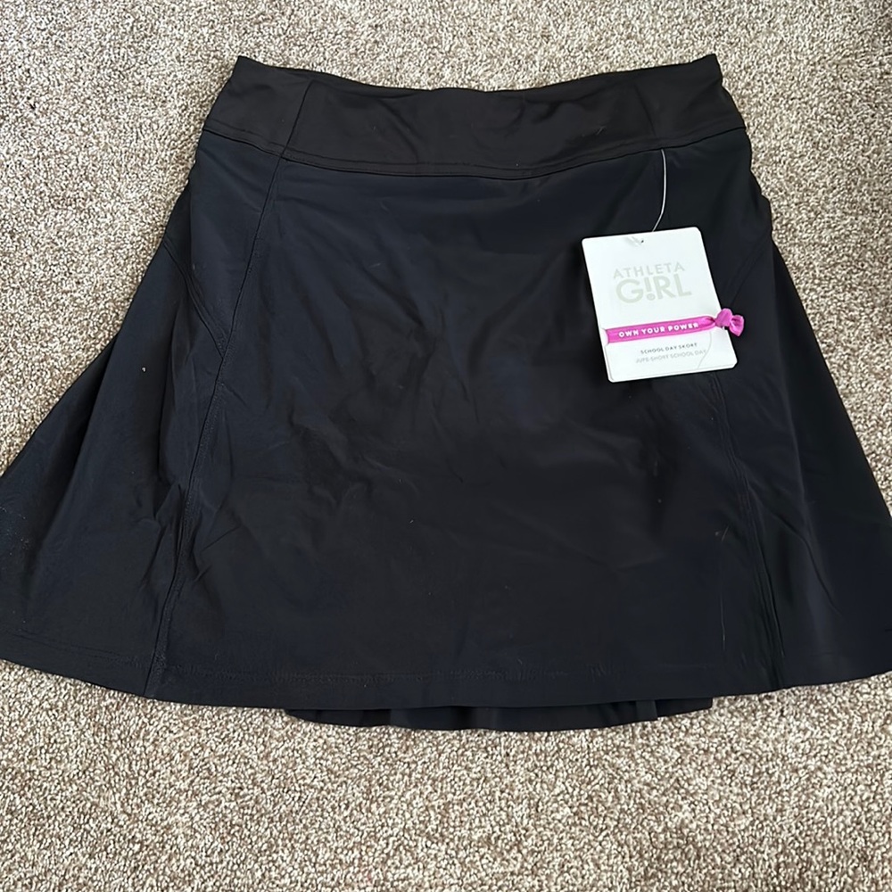 black skort